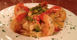 Delicious Shrimp & Pasta Image at la Scala Ristorante Italiano on Eastern Avenue in Little Italy Baltimore MD